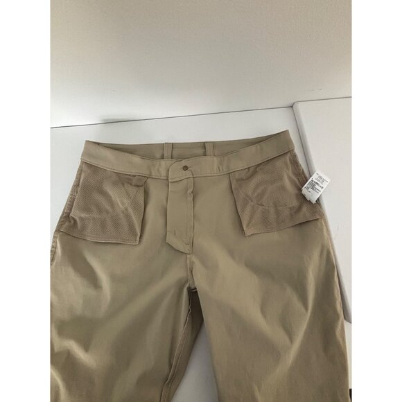 Eddie Bauer Pants 14 Khaki Performance Hiking Quick Dry Mesh Gorpcore Athleisure - Picture 9 of 13
